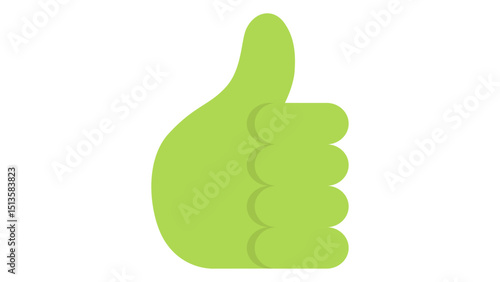 Thumbs Up Like Hand Gesture Icon