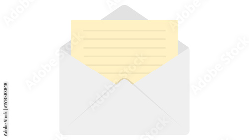 Open Envelope Letter Mail Icon