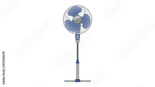 Pedestal Stand Fan Cooling