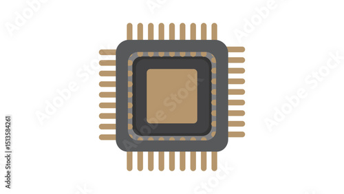 Computer CPU Microchip Processor