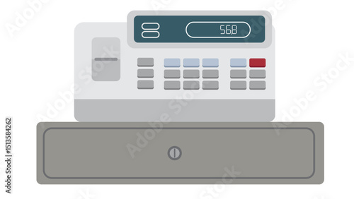 Electronic Cash Register Machine