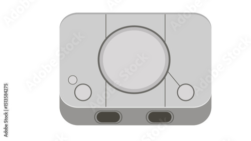 Vintage Video Game Console