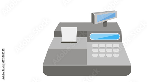 Electronic Cash Register Machine