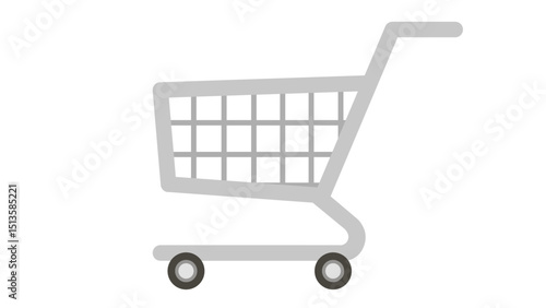 Supermarket Shopping Cart Object