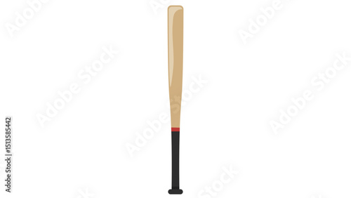 Wooden Baseball Bat Object