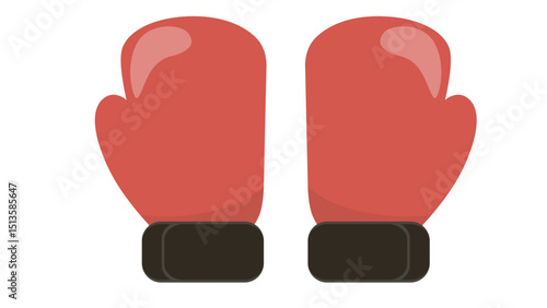 Red Boxing Gloves Pair