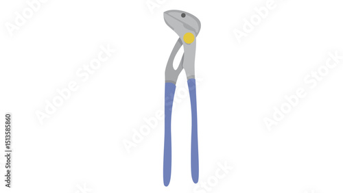 Pliers Tool Icon Illustration