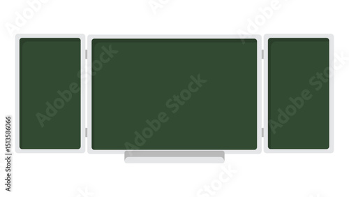 Desktop Green Chalkboard Icon