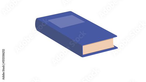 Hardcover Blue Reference Textbook Icon