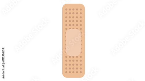 Single Adhesive Bandage Strip Icon