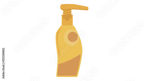 Yellow Sunscreen Spray Bottle Icon