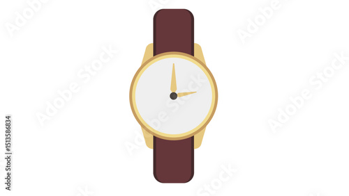 Classic Analog Wristwatch Icon