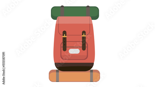 Hiking Backpack Icon