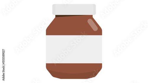 Hazelnut Cocoa Spread Jar Icon