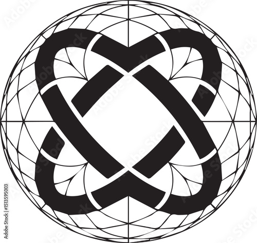 Uncharted Symbol Logo – Distinct, Bold & Transformative. 