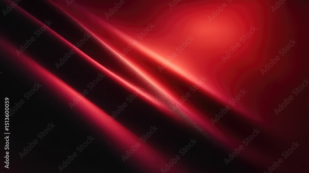 Fototapeta premium Abstract crimson drapery