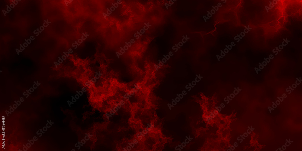 Fototapeta premium Abstract smoke red grunge background painting. Beautiful stylist modern red texture background with smoke Colorful red textures for making flyer, poster, cover, banner and any design.