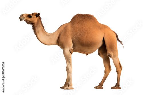 Obraz na plátně camel isolated on white