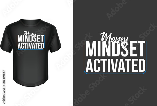  Mtivational and stylish t-shirt design - vector.