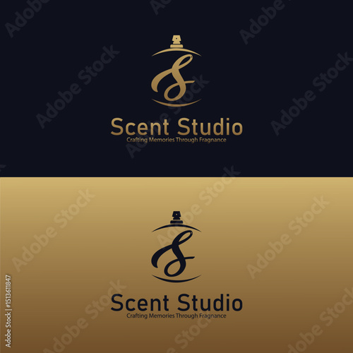 Scent Studio Perfume Shop Logo Design.eps