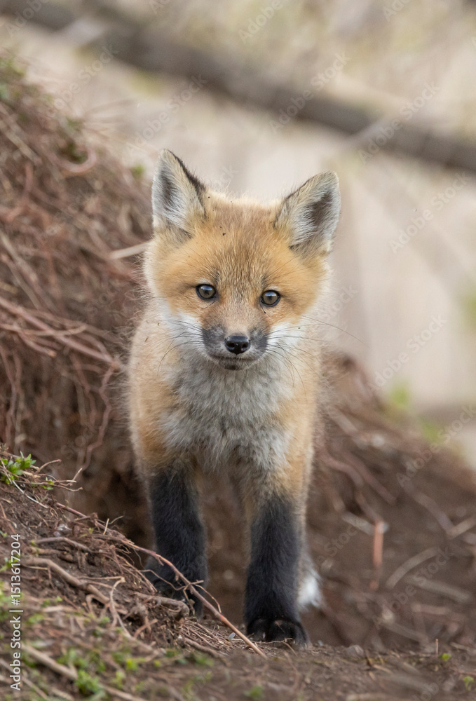 Fototapeta premium Red fox