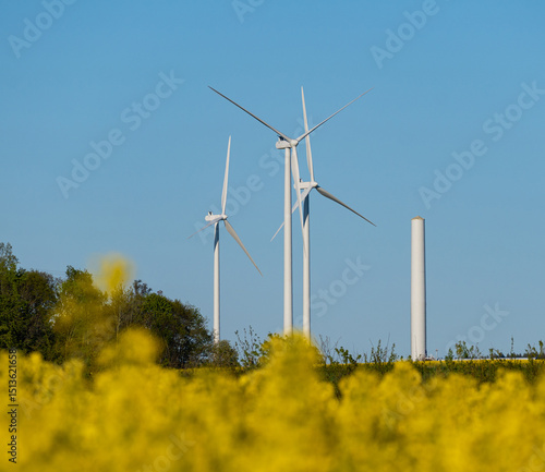 budowa farmy wiatrowej