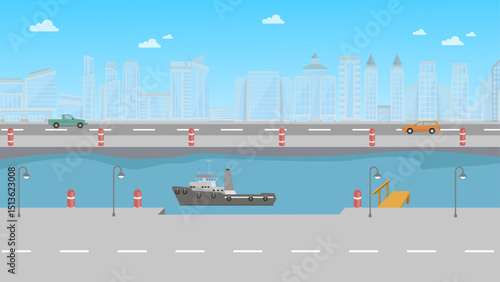 oil refinery plant