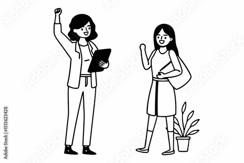 Young smiling latin girl college student or teacher looking at camera standing in university campus. Happy hispanic millennial woman professional posing in modern coworking creative office