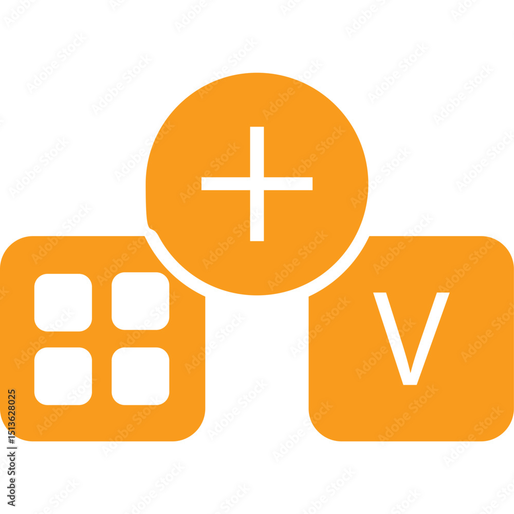 Fototapeta premium Keyboard, shortcuts icon