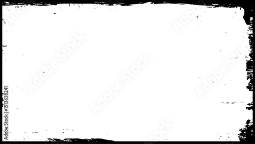 Grungy frame for photograph or portfolio image.  banner resource with framed effect. Space for text or image. 