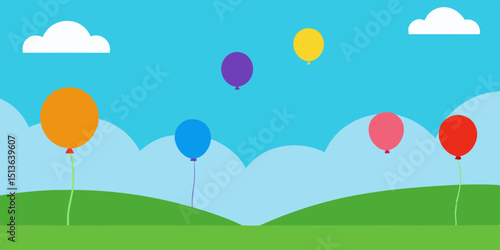 easter eggs and flowers