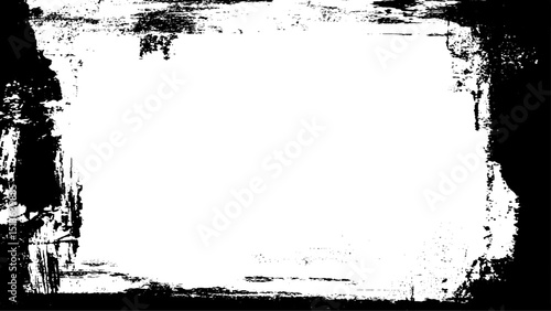 Grungy frame - easy to use as a mask to frame your photographs, portfolio. 