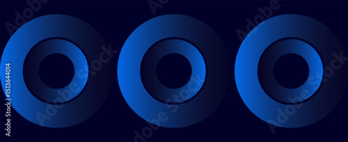 A blue background with circles of different sizes and colors. The circles are arranged in a way that creates a sense of movement and energy. Scene is dynamic and lively