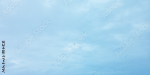 sunny sky blue light watercolor background. Aquarelle painting brush effect card paper textured canvas cloudy smoke space for text, entertaining card, template. aquamarine color graphics illustration