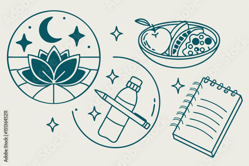 Achieving Emotional Wellness A Holistic Guide to Mindful Eating, Hydration, and Journaling