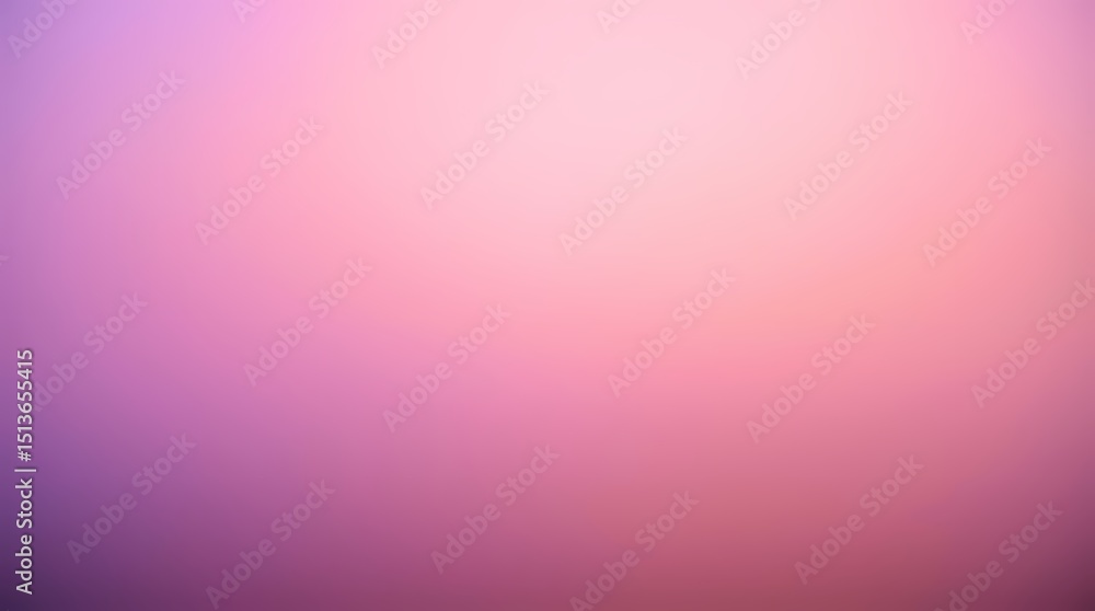 Fototapeta premium A gradient background with soft, blurry transitions from a deep purple at the top to a lighter pink at the bottom