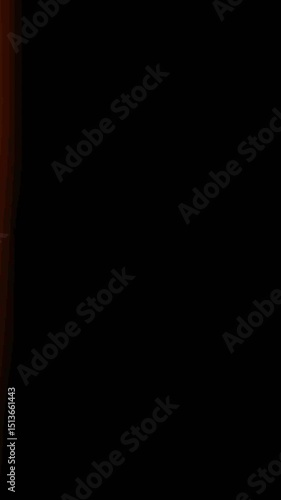 light leak transition effect with black background