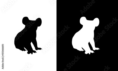 koala silhouette.eps