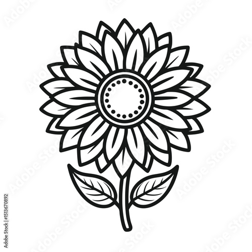 abstract flower vector
