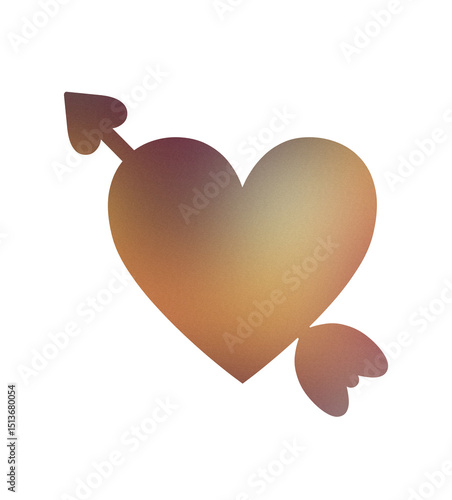 red heart with arrow