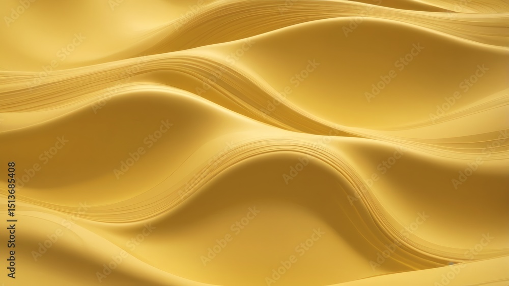 custom made wallpaper toronto digitalSoft yellow fabric waves forming gentle, curving lines, perfect for representing fluidity, texture, and smooth motion in design