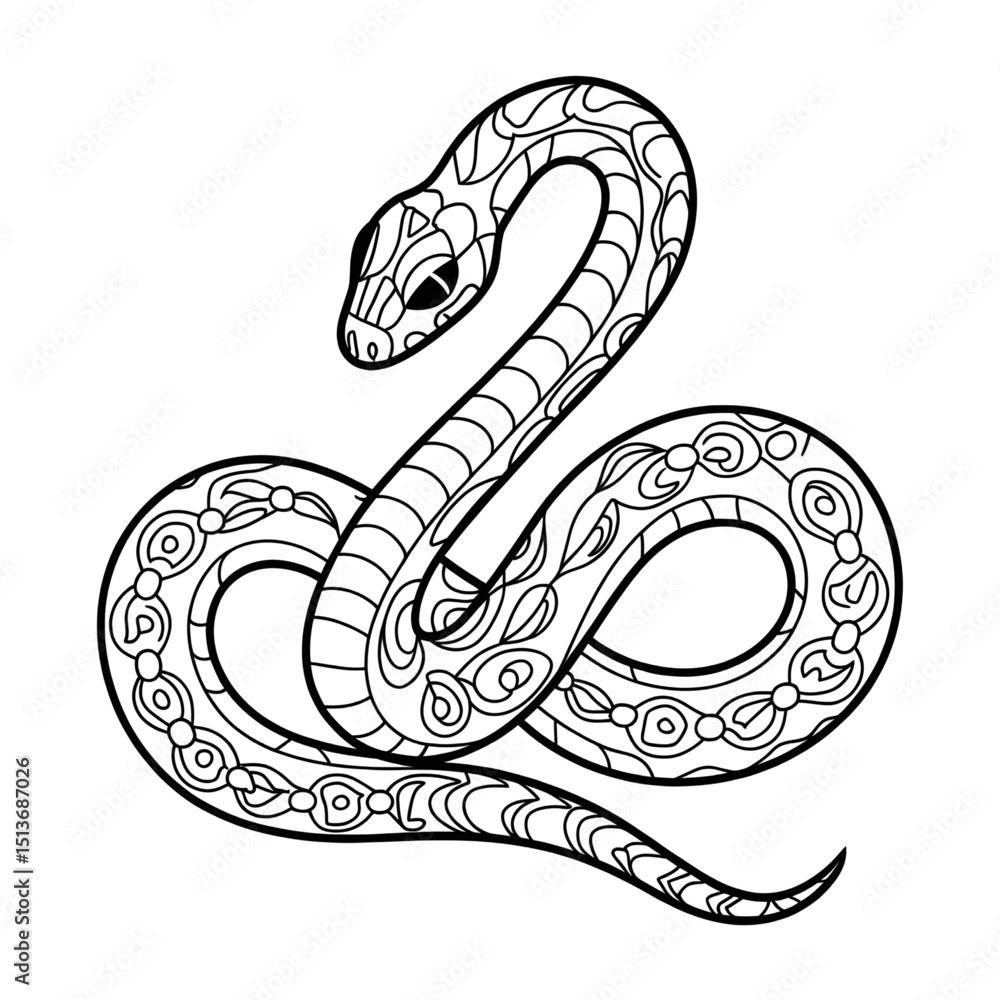 Fototapeta premium That is a snake