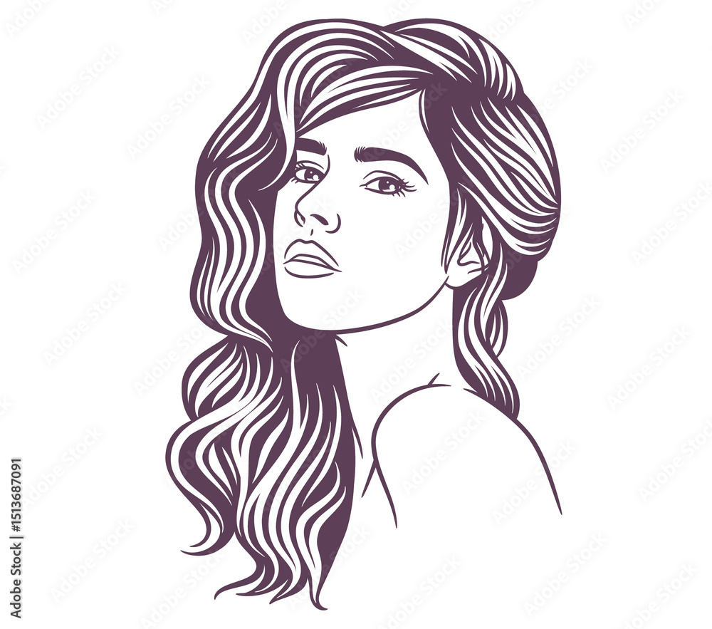 girl vector illustrater girl vector illustrater