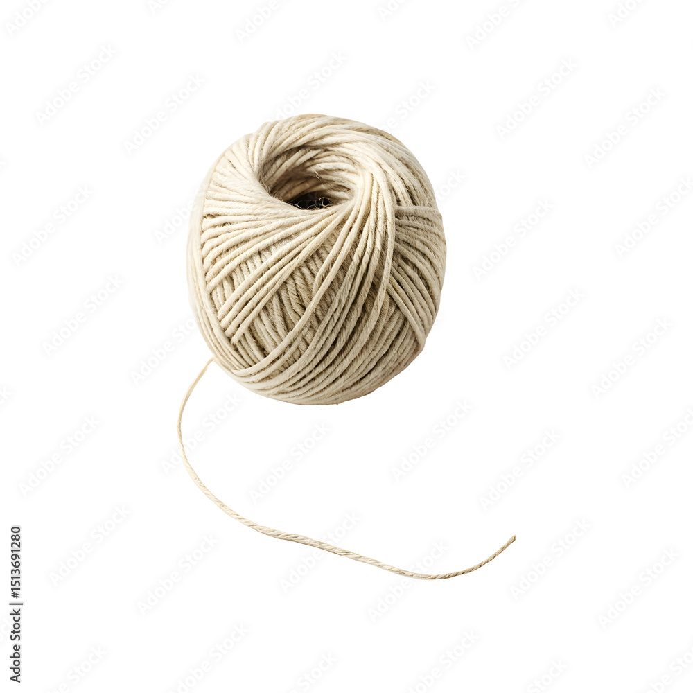 ball of string isolated on a transparent background ball of string isolated on a transparent background