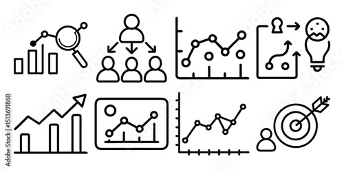 Vector set of zodiac signs icons illustration