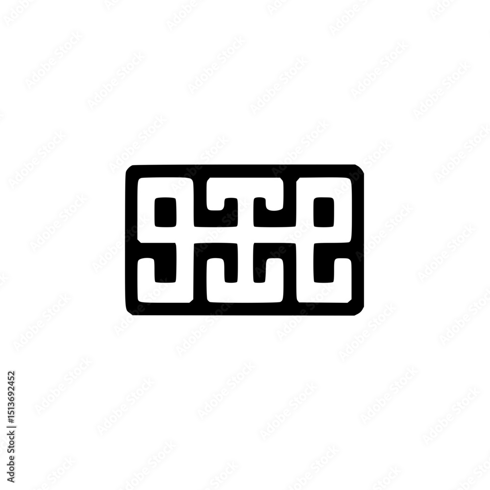 Risk assessment icon vector Risk assessment icon vector