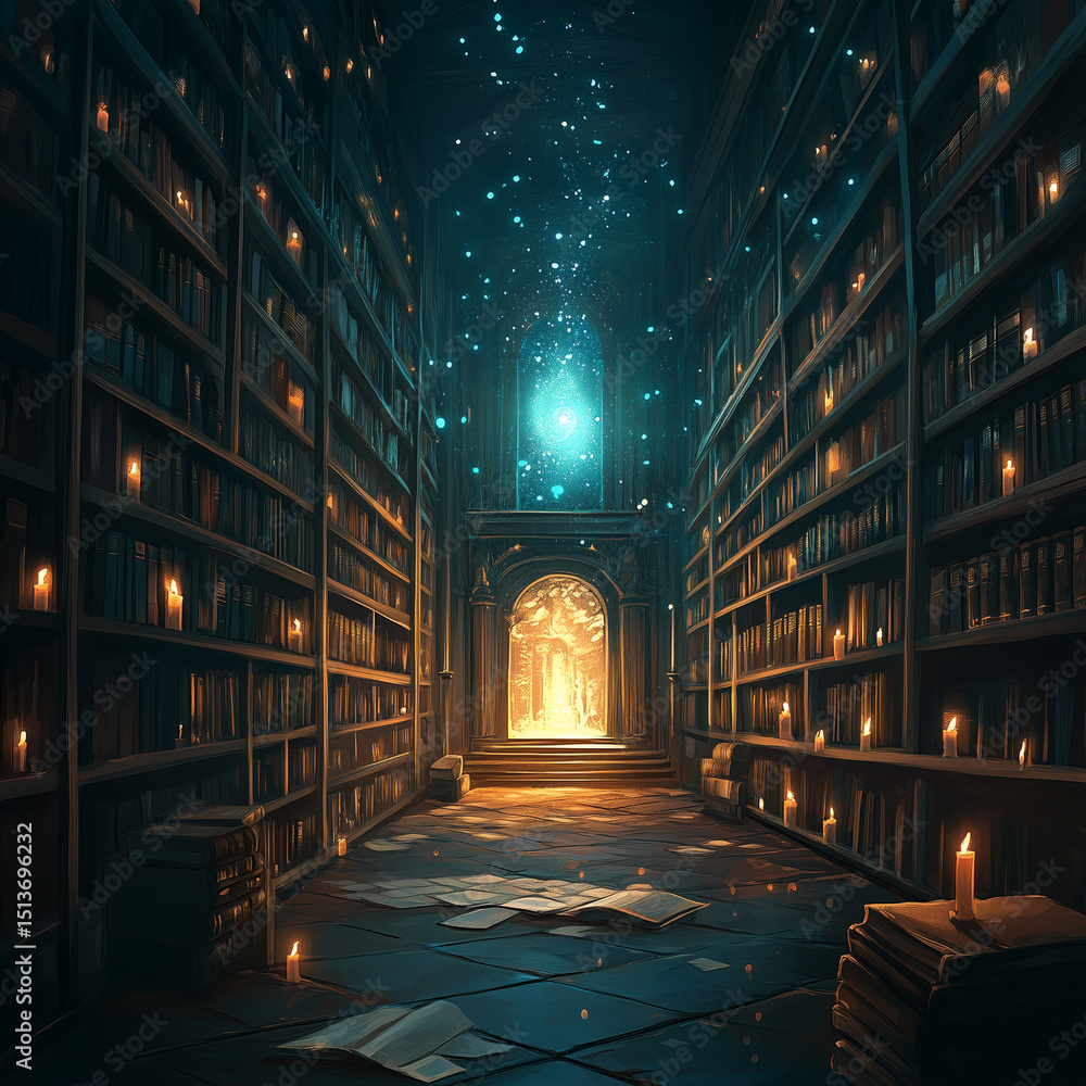 magical library magical library
