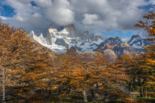 Hiking during the fall in Patagonia, Argentina 3