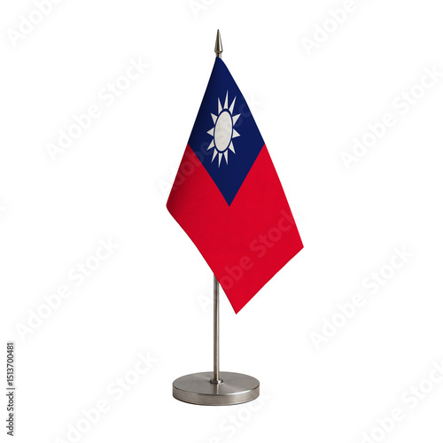 Taiwan Table Flag