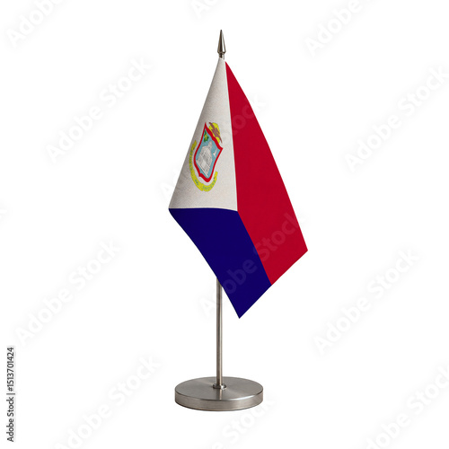 Saint Martin Table Flag